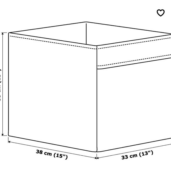 IKEA Storage & Organization Ikea Drona Foldable Storage Bin Poshmark